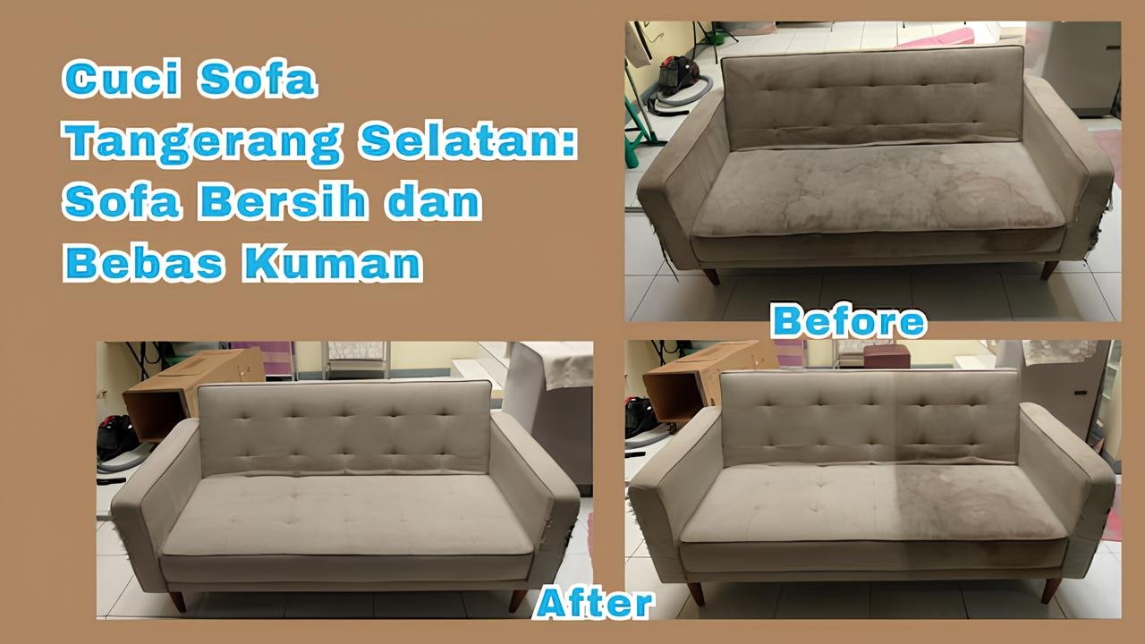 Cuci Sofa Tangerang Selatan
