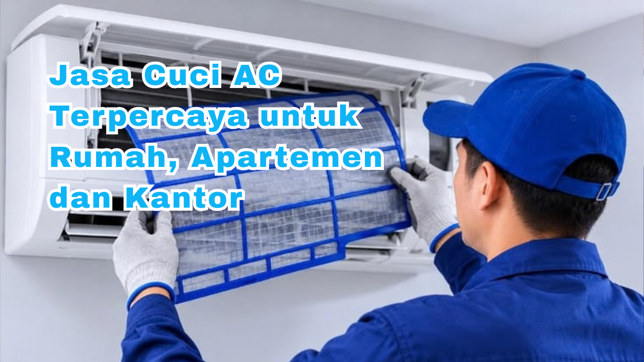 Jasa Cuci AC Terpercaya untuk Rumah, Apartemen, dan Kantor
